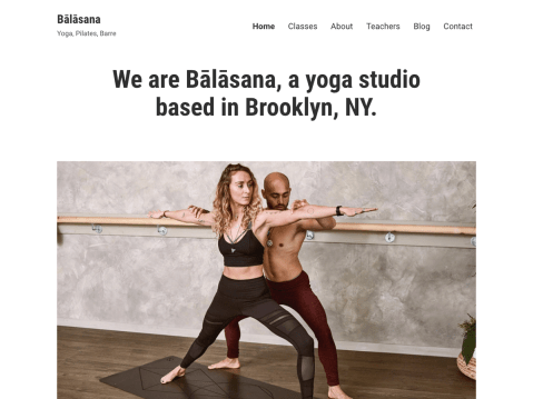 Balasana is a clean and minimalist business theme designed with health and wellness-focused sites in mind.
